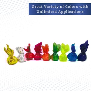 10 Color Cellophane Sheets Variety Pack for Crafts and Decorations product image