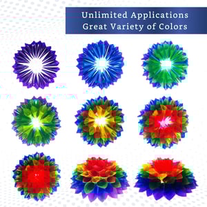 10 Color Cellophane Sheets Variety Pack for Crafts and Decorations product image