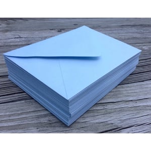 Light Blue 5x7 Invitation Envelopes for Weddings and Events product image