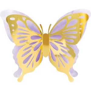 Pastel Butterfly Wall Decorations for Parties and Events product image