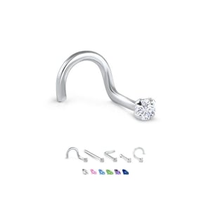 18G Nose Rings in Various Styles and Colors product image