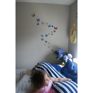 20-piece 3D Wall Butterfly Set for Decoration product image