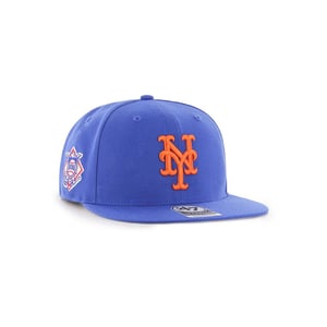 New York Mets Blue Wool Blend Snapback Hat with Adjustable Closure product image