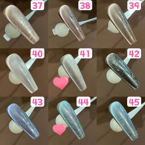 50 Colors Cat Eye Nails with Press-On Nail Options product image