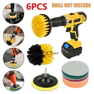 Powerful Drill Brush Attachment Cleaning Kit for Multi-Surface Cleaning product image
