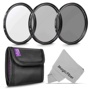 Altura Photo Camera Filter Kit: UV, CPL Polarizer, and ND4 for 72mm Lenses product image