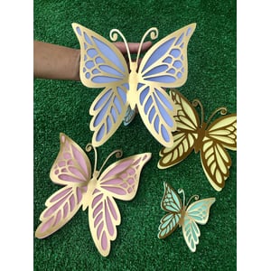 8 Pcs 3D Butterfly Decorations for Parties and Nurseries product image