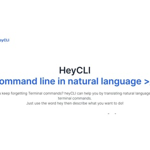 heyCLI company image