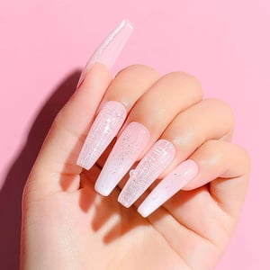 12-Piece Nude Gel Nail Polish Set for Natural and Long-Lasting Nails product image