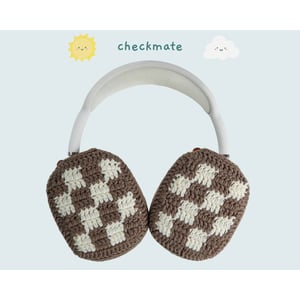Handmade Crochet AirPods Max Headphone Covers product image