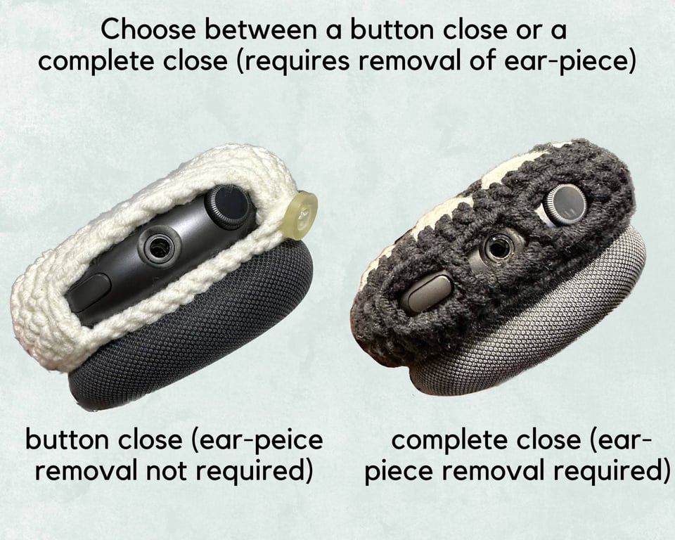 Handmade Crochet AirPods Max Case product image