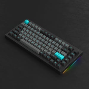 Akko 5075B Plus 75% RGB Hot-Swappable Mechanical Keyboard with Knob and PBT Double Shot Keycaps product image