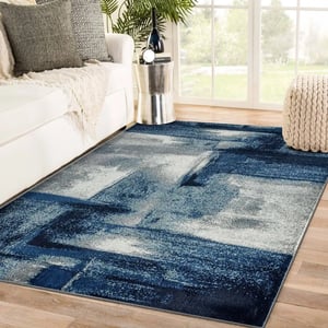 Modern Abstract 8x10 Area Rug for Home Decor product image
