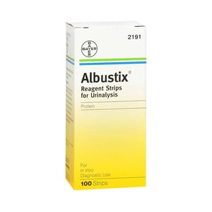 Albustix Reagent Strips for Urinalysis Testing (100 Count) product image