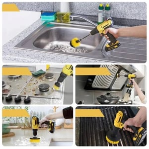 22-Piece Drill Brush and Polish Attachment Set for Cleaning and Polishing Various Surfaces product image