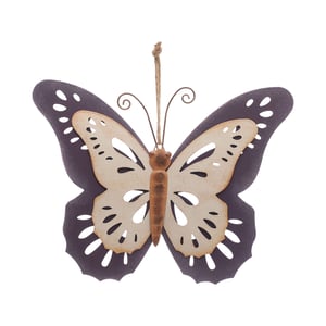 Purple and Pink Metal Butterfly Wall Accent product image