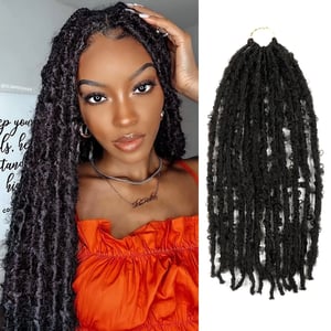 18" Synthetic Butterfly Locs for Natural-Looking Vacation Styling product image