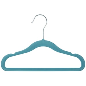 50 Pack Blue Velvet Baby Clothes Hangers product image
