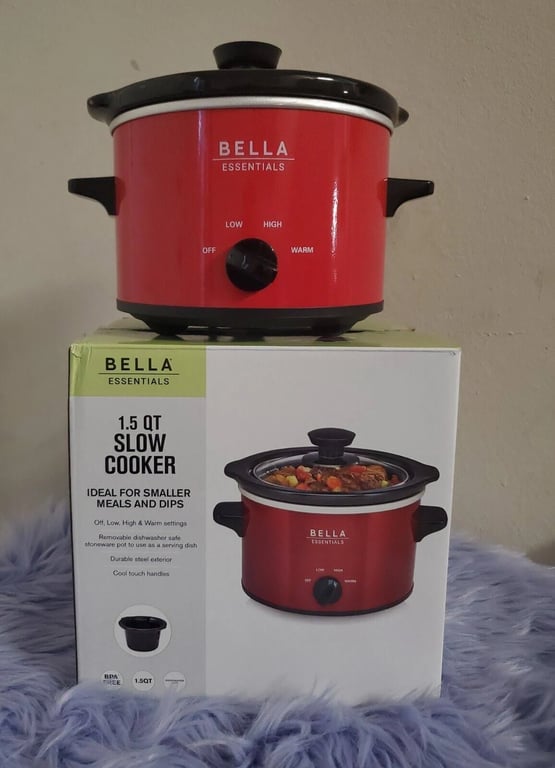 Bella 1.5-Quart Manual Slow Cooker