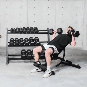 Better Body Rubber Hex Dumbbell Set for Home Workouts product image