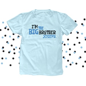 Cute and Comfortable Big Brother Shirt for Little Ones product image