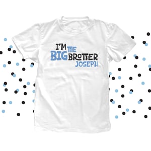 Cute and Comfortable Big Brother Shirt for Little Ones product image