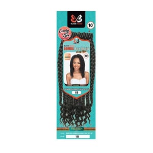 10" Flame Retardant Bubble Braids with Crochet Loop, Visual Appeal product image