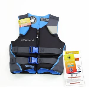 Youth Segmented PFD for Wakeboarding and PWC Riding product image