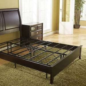 King-size Metal Bed Frame with 14" Height and Durable Construction for Comfortable Sleep product image