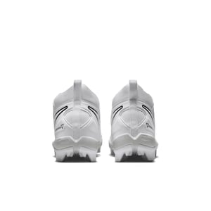 Boys' Nike Alpha Menace 3 Shark Molded Football Cleats - White/Black product image