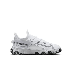 White Nike Football Cleats for Boys: Durable, Breathable, and Comfortable product image