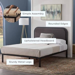 Circle Bed Frames: Modern and Sleek Brookside Molly Platform Bed product image