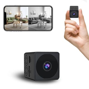 Portable 1080P HD Mini Spy Camera with Wide Angle and Night Vision product image