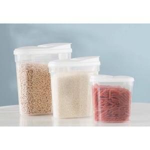 BPA-Free Plastic Cereal Dispenser Set with Tight Sealed Spout for Freshness product image