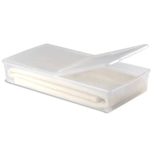 Clear Under Bed Storage Bins with Wheels (6-Pack) product image