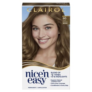 Clairol Nice'n Easy Honey Brown Permanent Hair Dye product image
