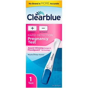Clearblue Rapid Detection Pregnancy Test - 1ct product image