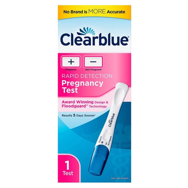 Sensibilidad clearblue discount