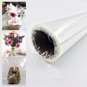 Clear Cellophane Wrap Roll for Gift Basket Wrapping product image