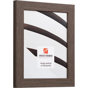 Farmhouse Essentials 24x36 Picture Frame with Mat for 20x30 Photo, Mocha Brown product image
