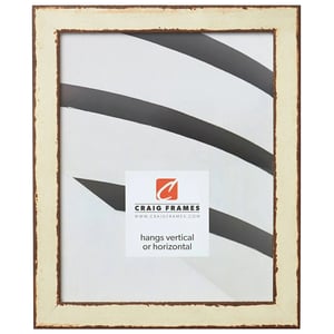 Elegant Rustic 18x24 Picture Frame with Mat product image
