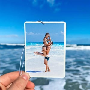 Personalized Car Air Freshener with Your Photo product image