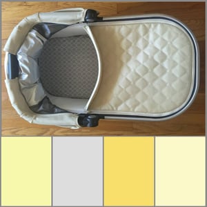 Custom UPPAbaby Fitted Bassinet Sheets for Vista or Cruz Strollers product image