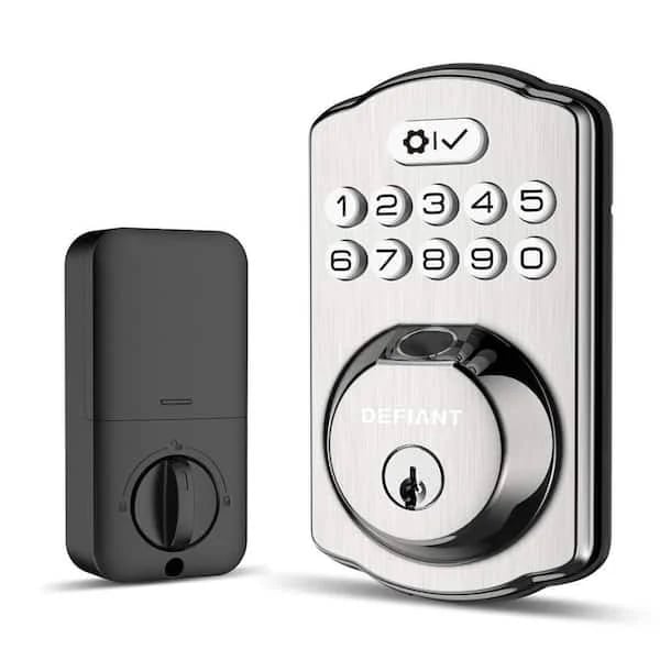 Smart Bedroom Door Lock with Biometric Fingerprint and Keypad product image