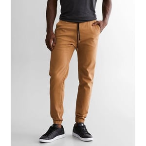 Stylish Khaki Twill Jogger Pants for Men product image