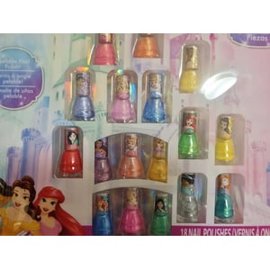Disney Princess 18-Piece Nail Polish Set with Multi-Color Shades product image