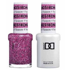 Long-Lasting Daisy Gel Duo Nail Polish Set by DND - 4 Season #518 product image