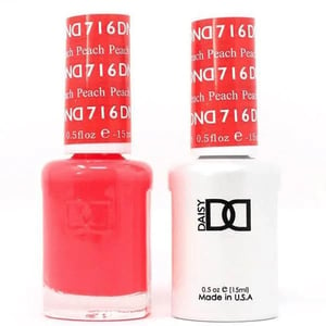 DND Daisy Gel Duo - Peach #716 for Long-Lasting, Easy Application and Visual Appeal product image