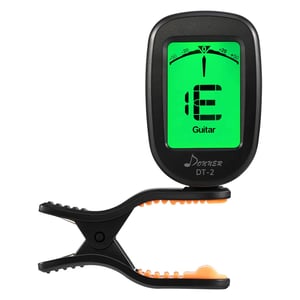 Donner Clip-on Tuner for Guitar, Bass, Violin, and Ukulele - Accurate and Easy to Use product image