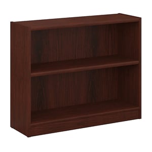 Small Universal 2-Shelf Bookcase with Adjustable Shelves and Tip-Guard Safety product image